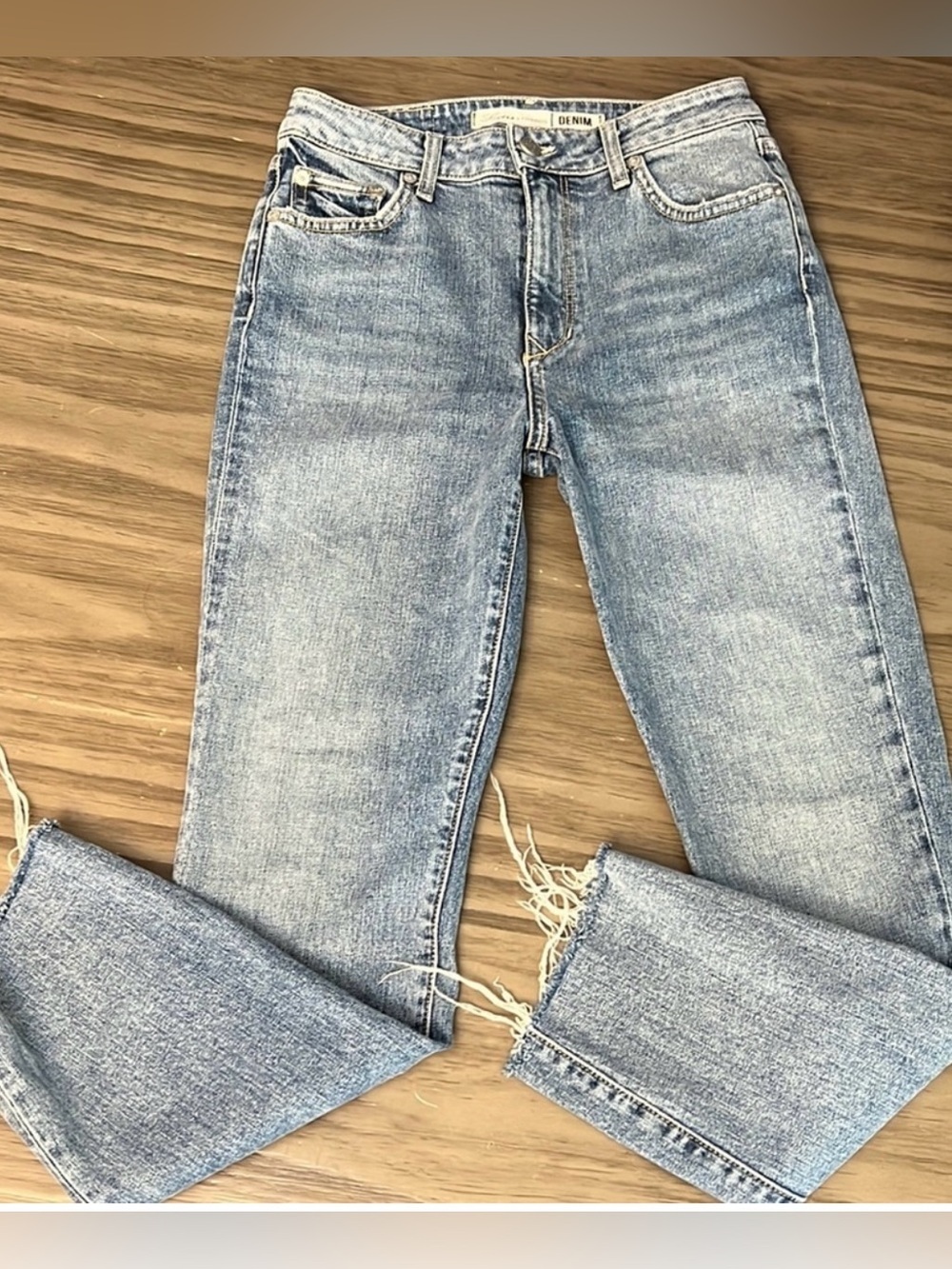 LOVERS + FRIENDS HIGH RISE TAPERED JEANS LOGAN SIZE 24